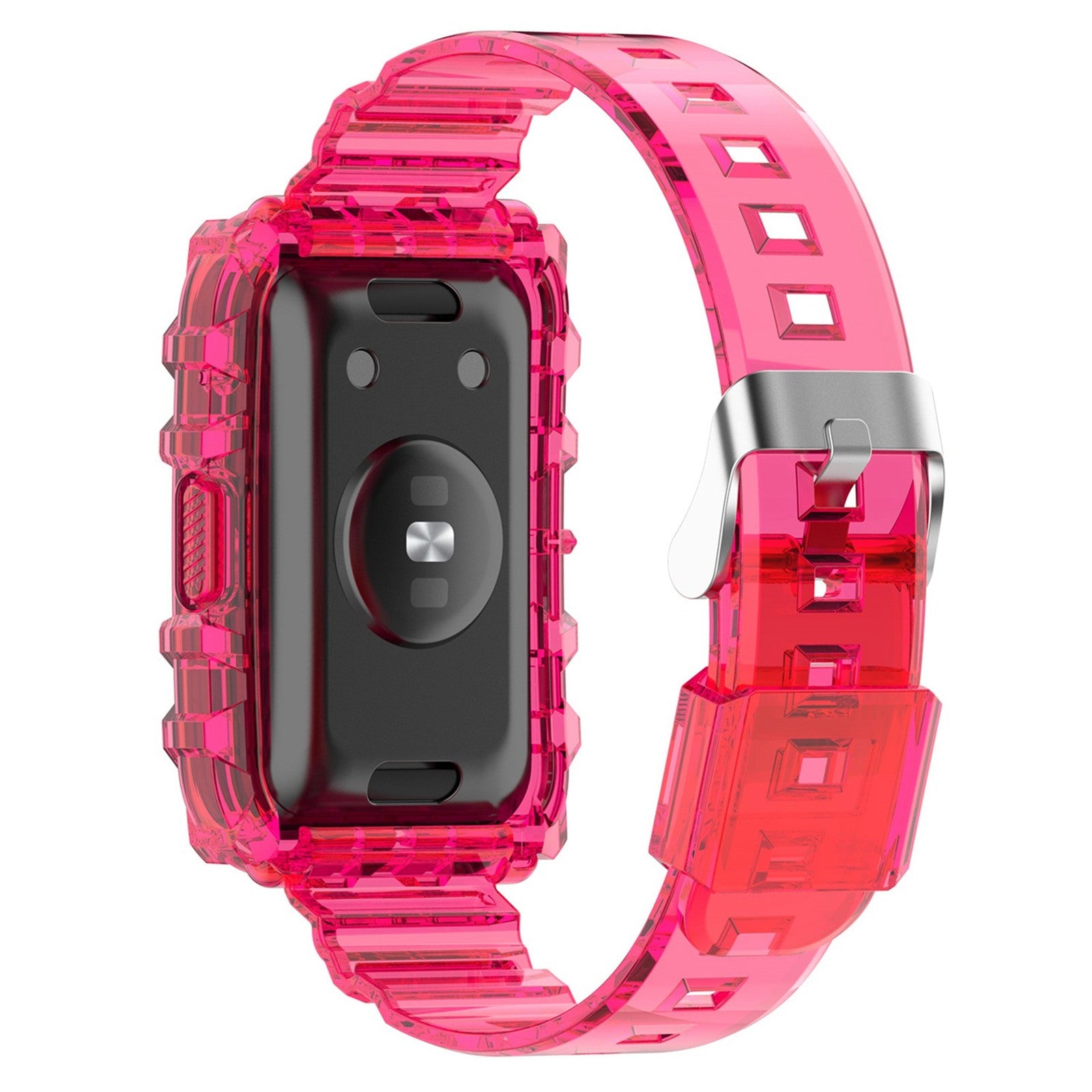 For Xiaomi Mi Band 7 Pro Solid Color Silicone Smart Watch Band with Integrated Watch Case Clear Replacement Wrist Strap For Xiaomi Mi Band 7 Pro Solid Color Silicone Smart Watch Band with Integrated Watch Case Clear Replacement Wrist Strap